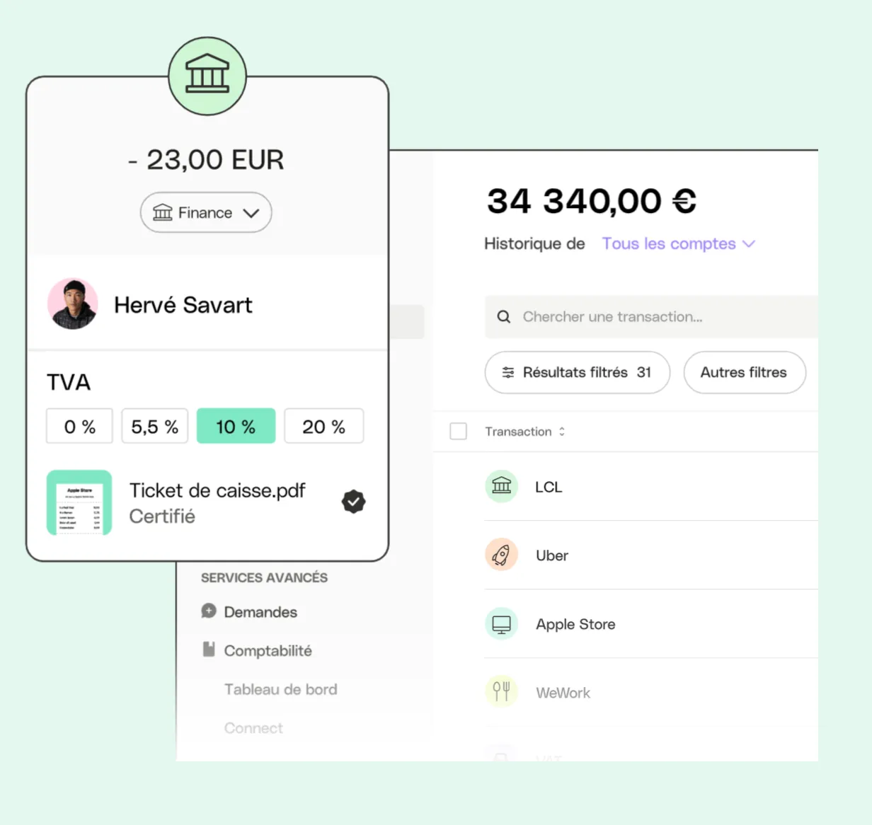 qonto finance no code