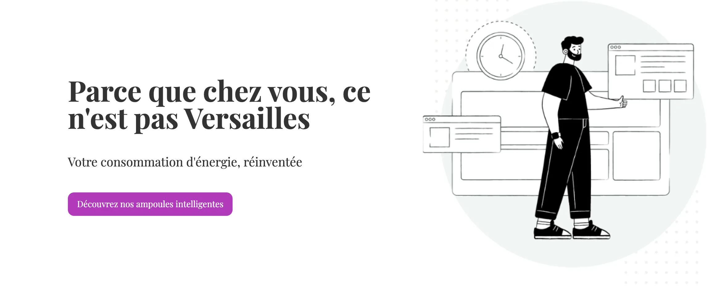 Une belle hero banner sur Webflow
