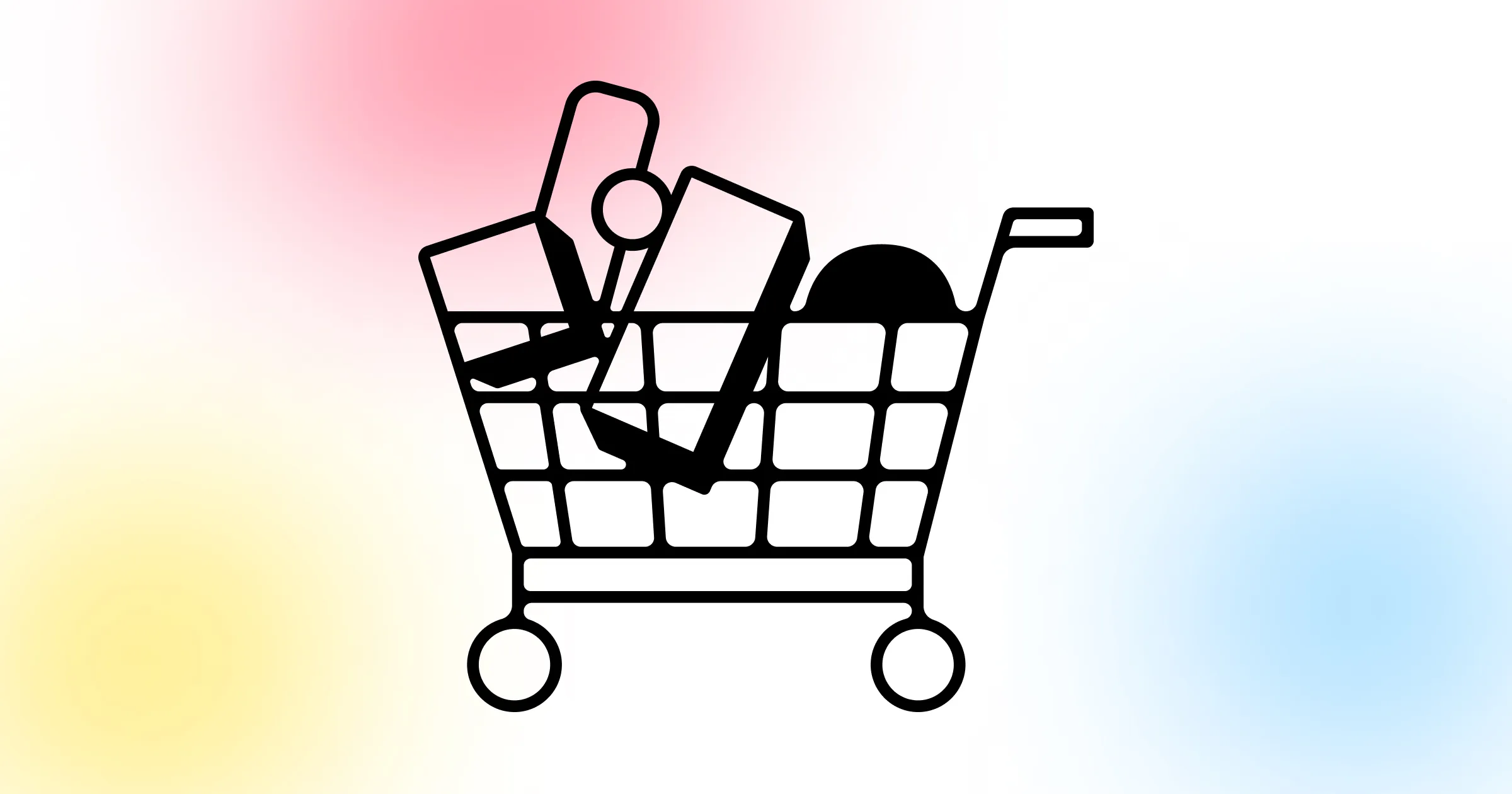 Stack d'outils no-code pour e-commerce avec logos Webflow, Shopify et Make