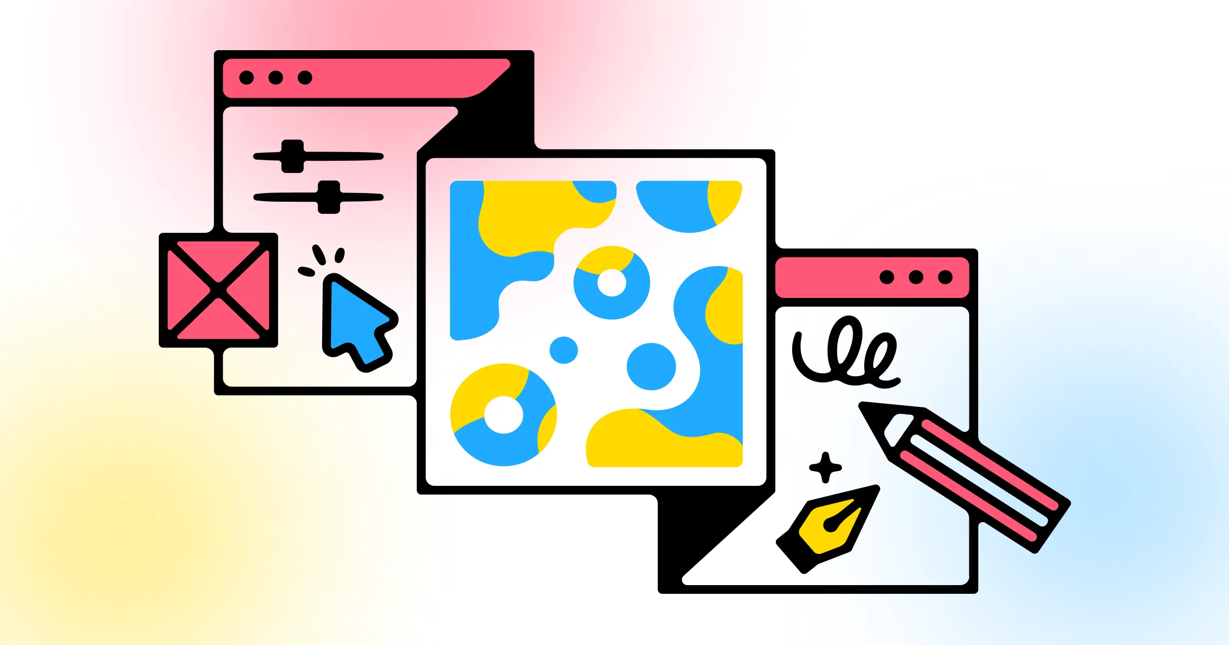 Exemple de hero banner Webflow avec design moderne et call-to-action