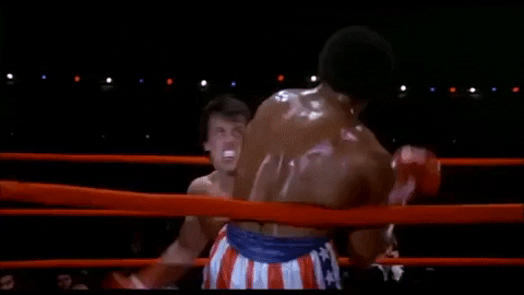 sylvester stallone fight GIF