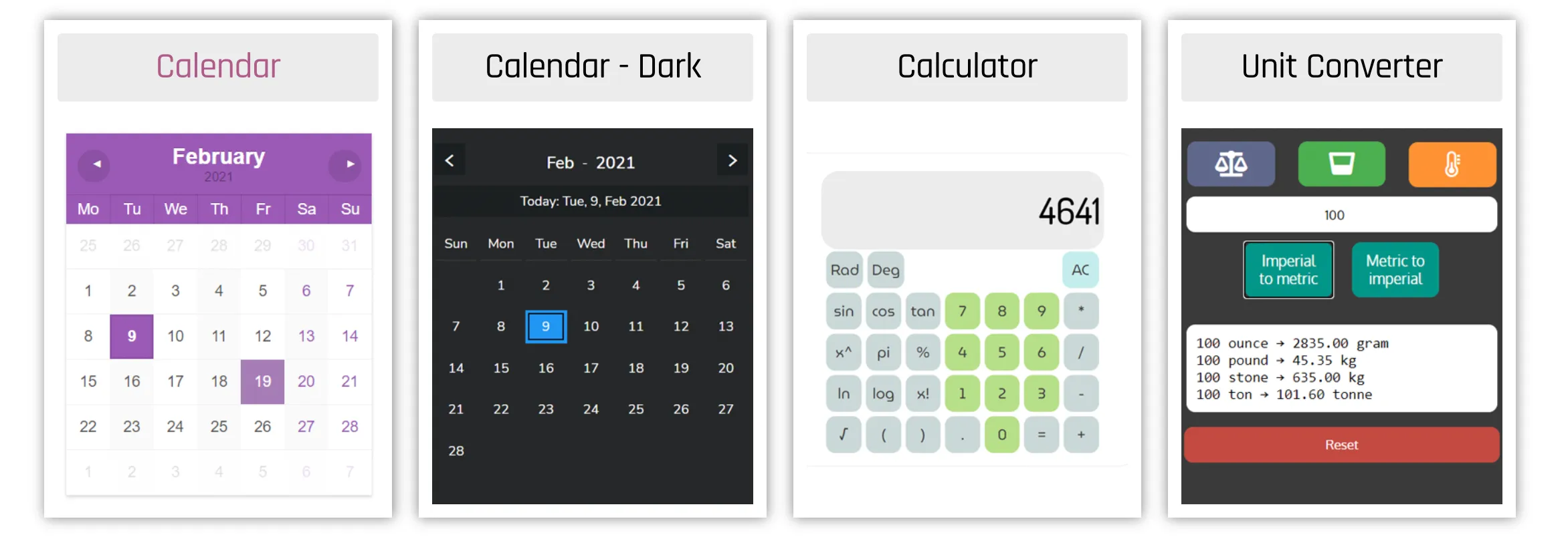 shorouk widgets