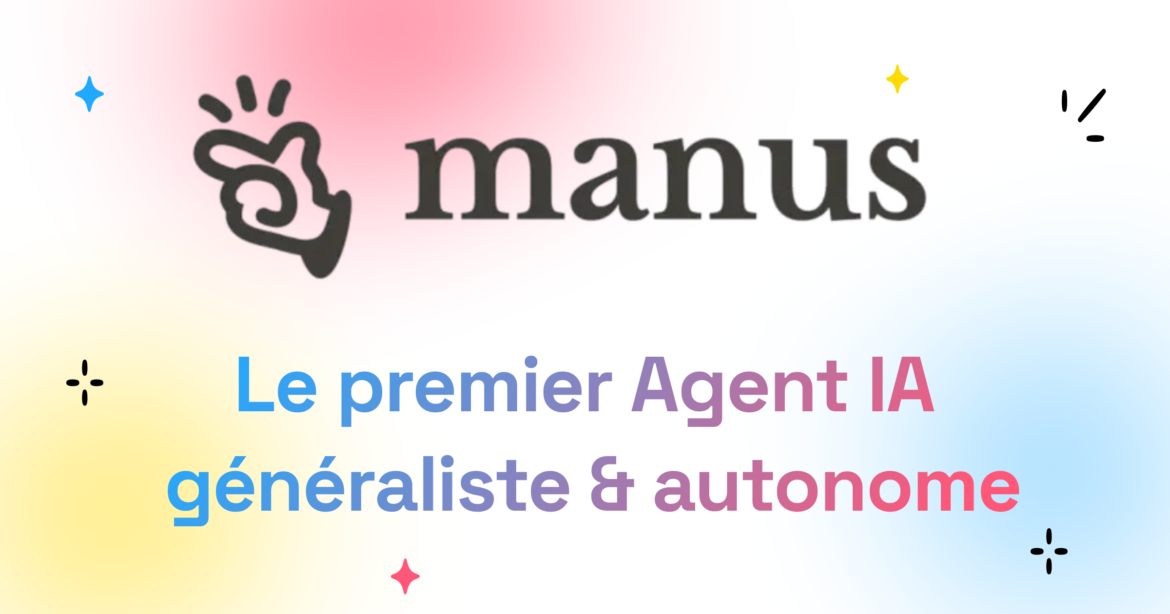 Interface Manus AI avec agent autonome en action
