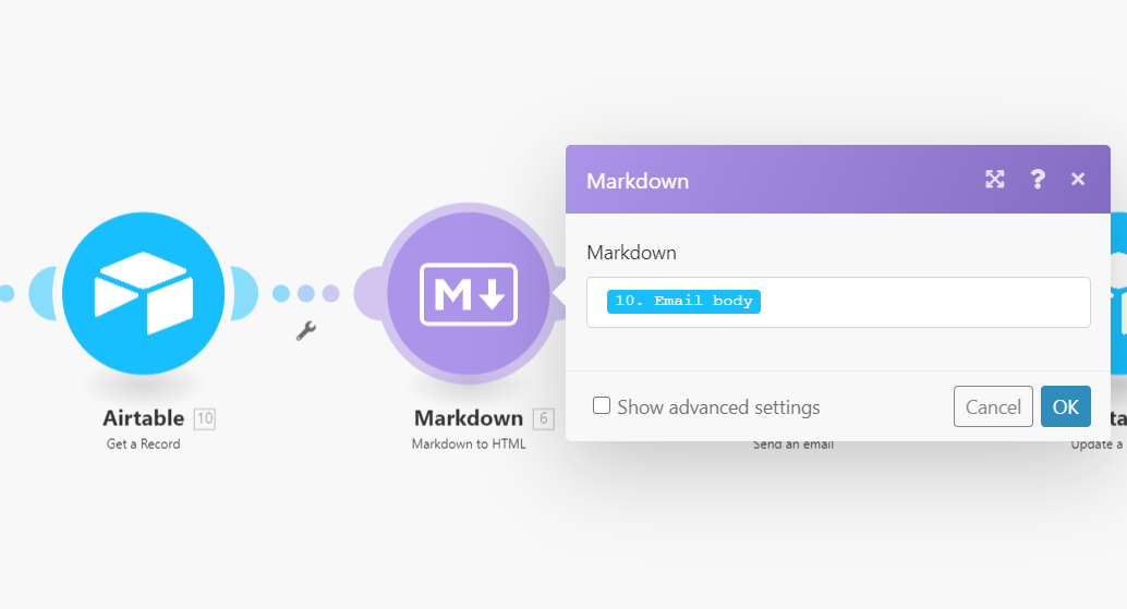 module Markdown de Make