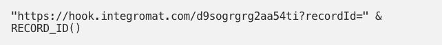 exemple de webhook