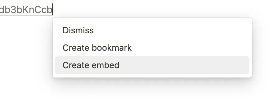 insérer un widget sur Notion