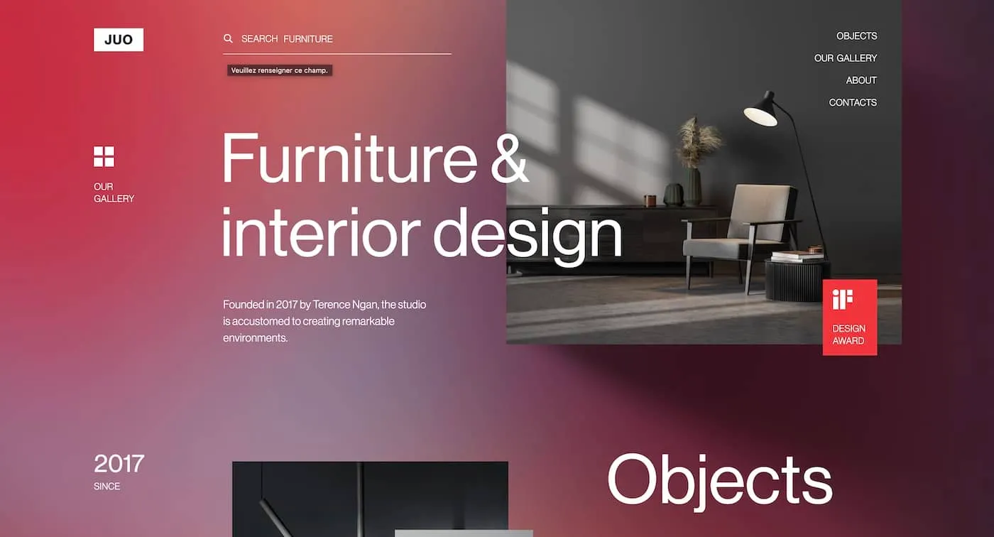 Juo template boutique webflow