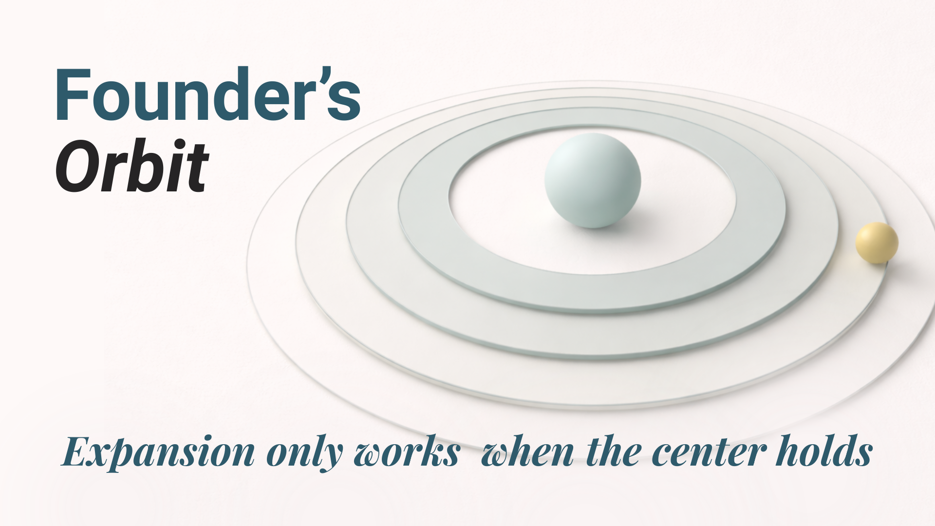 Founders Orbit by Matt Mathison