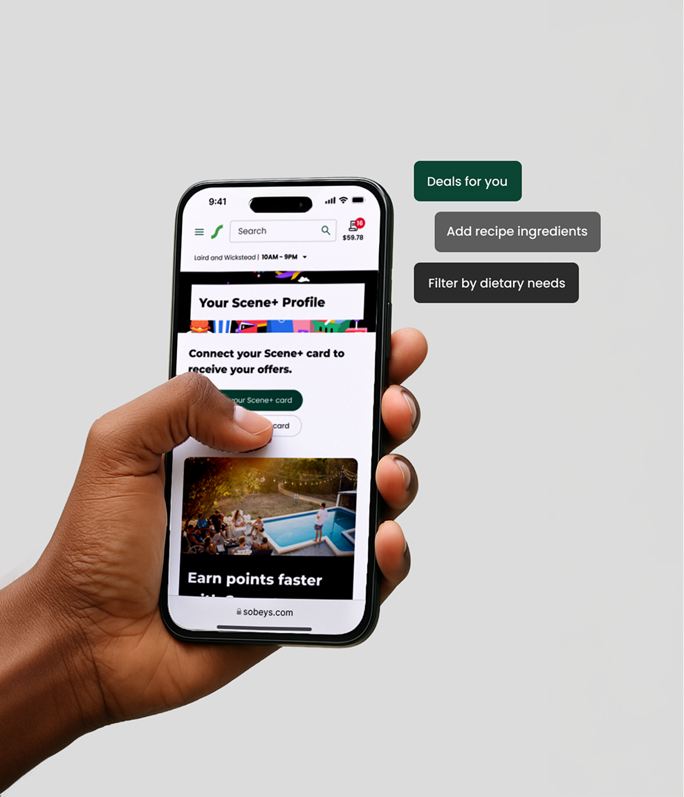 Grocery Website overhaul