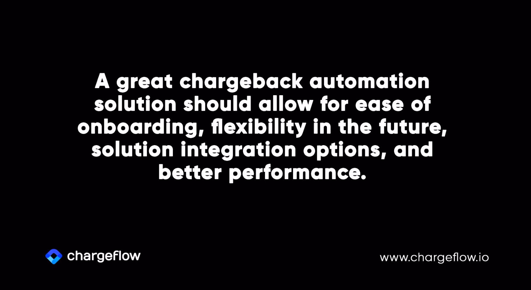Chargeflow: uma solução de automação de estornos.