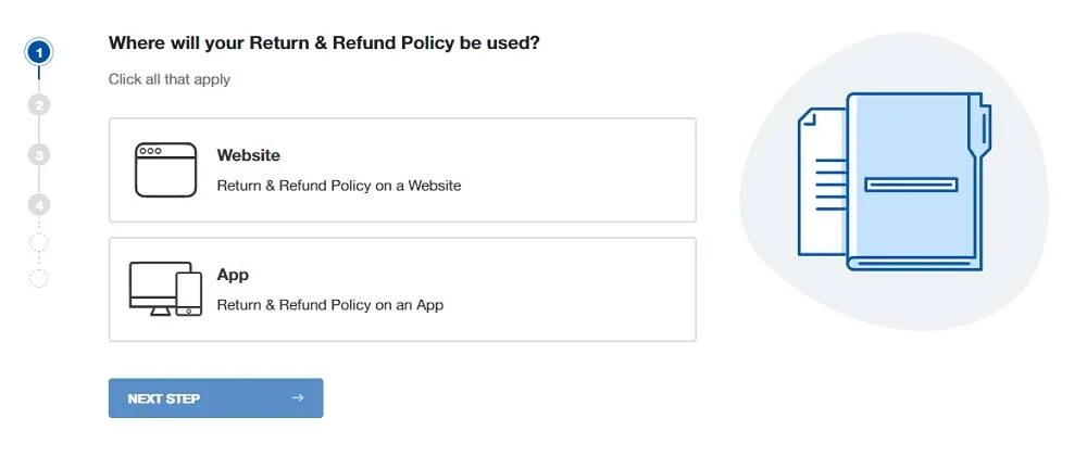 Ecommerce Cart Abandonment - Return Policy Generator