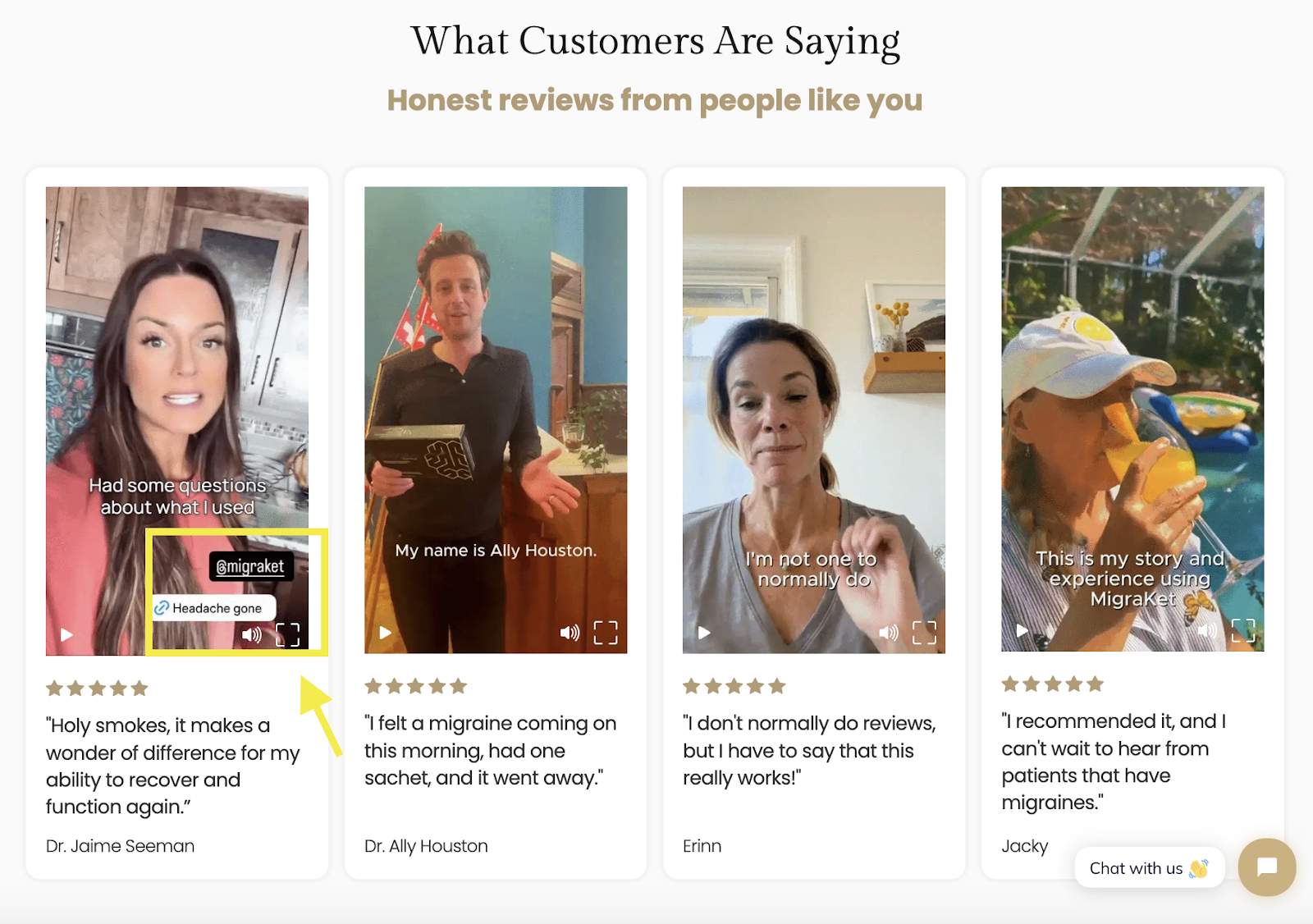 ecommerce cart abandonment - verifiable social proof