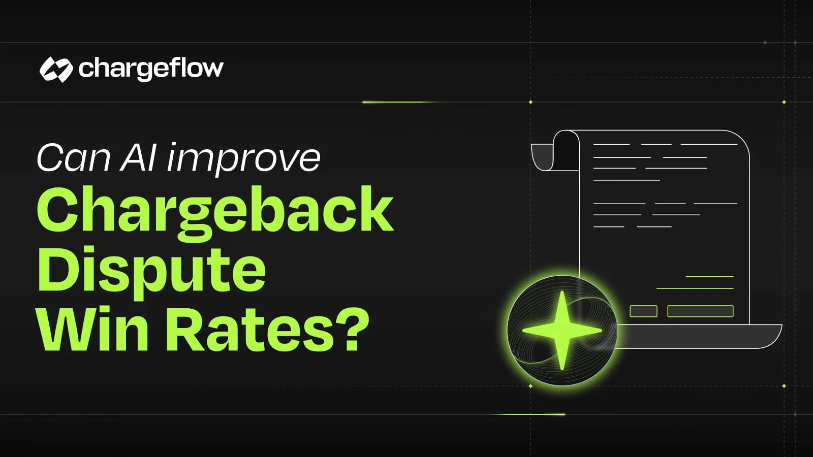 Can AI Improve Chargeback Dispute Win Rates?