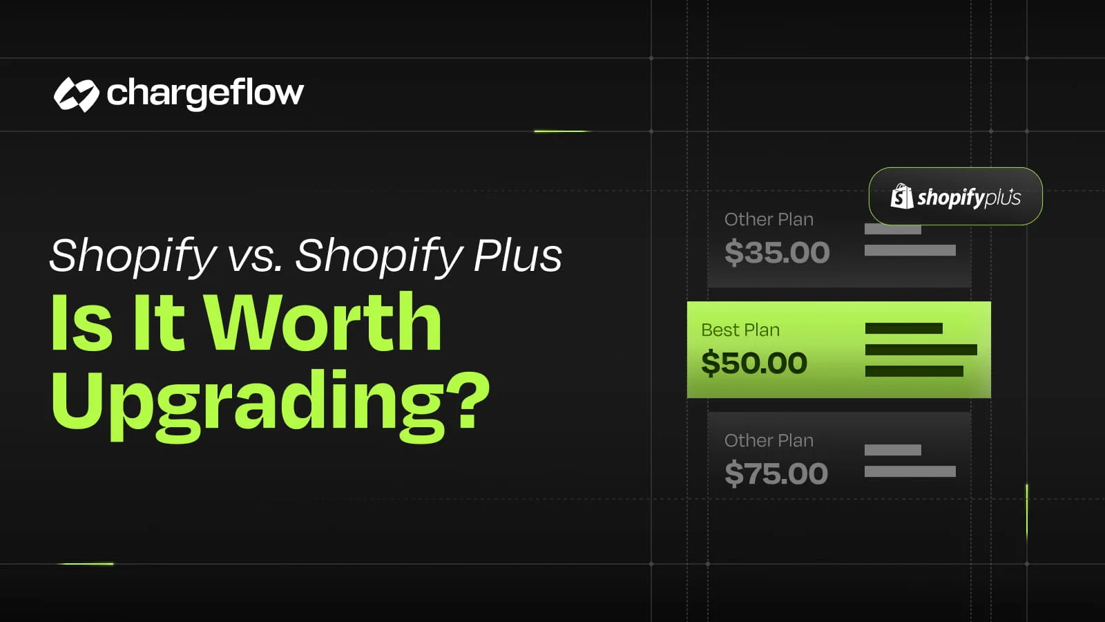 Shopify vs. Shopify Plus