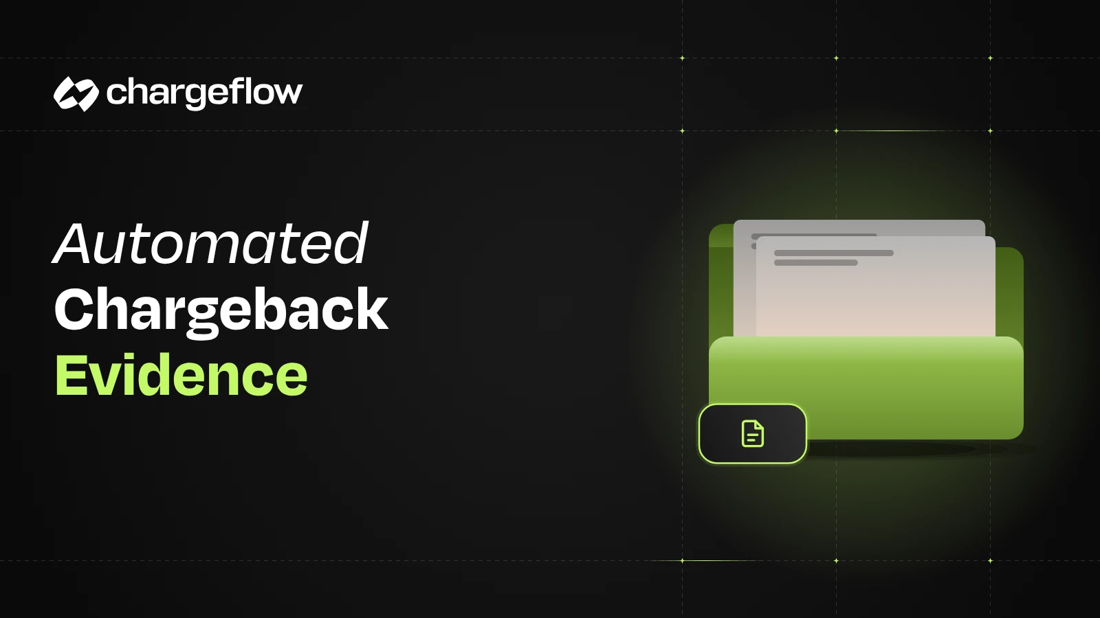 Automated chargeback evidence generation