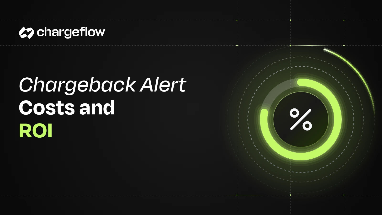 Chargeback alert costs and ROI