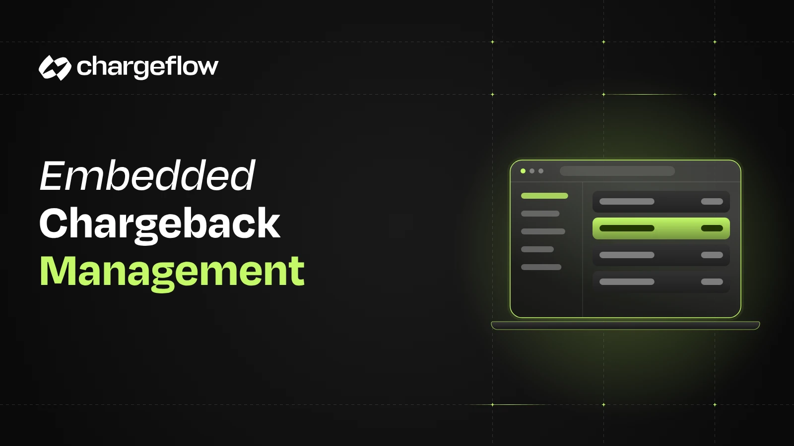 Embedded chargeback management