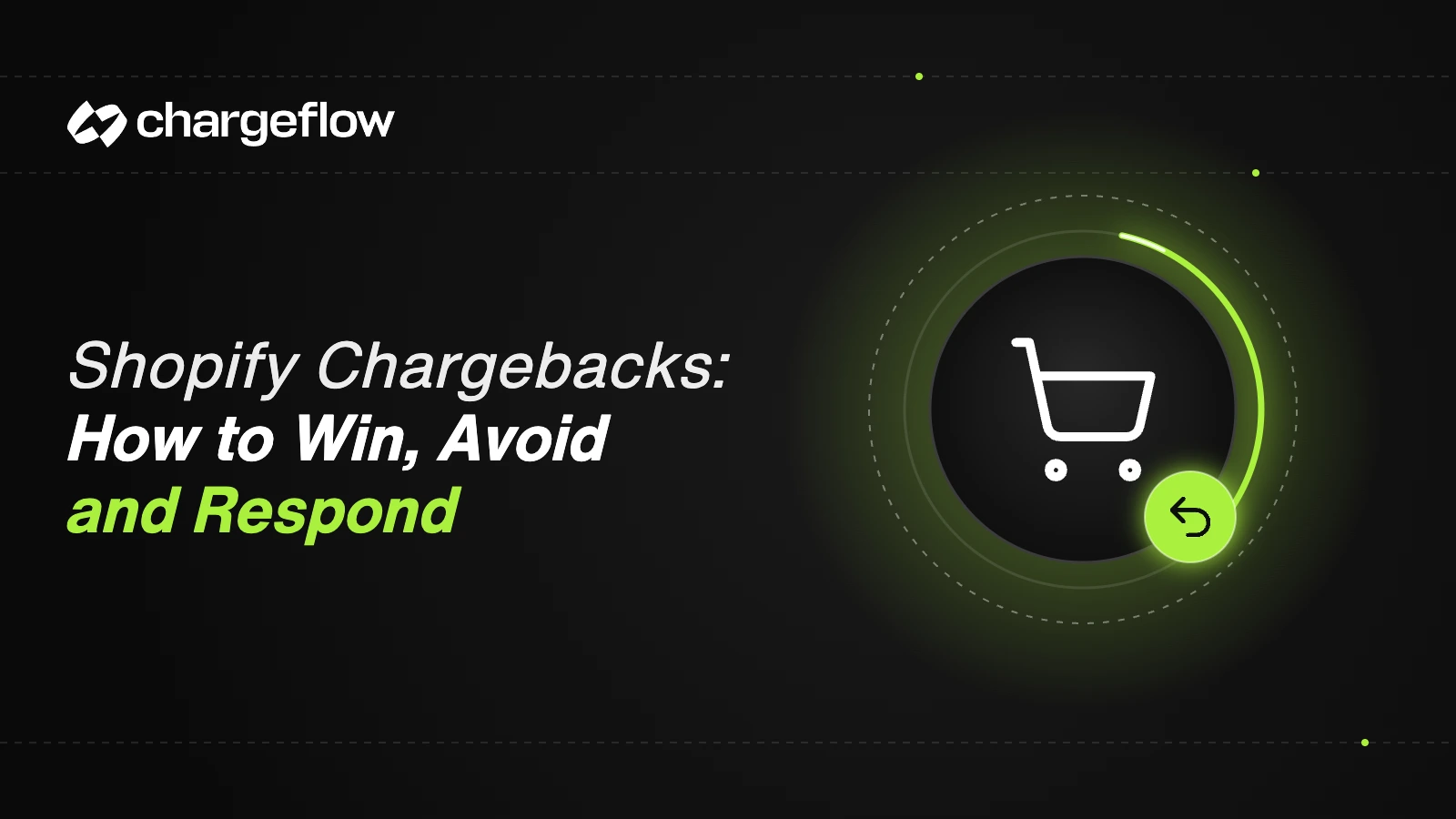 Shopify chargebacks: how to win, avoid and respond, shopping cart icon