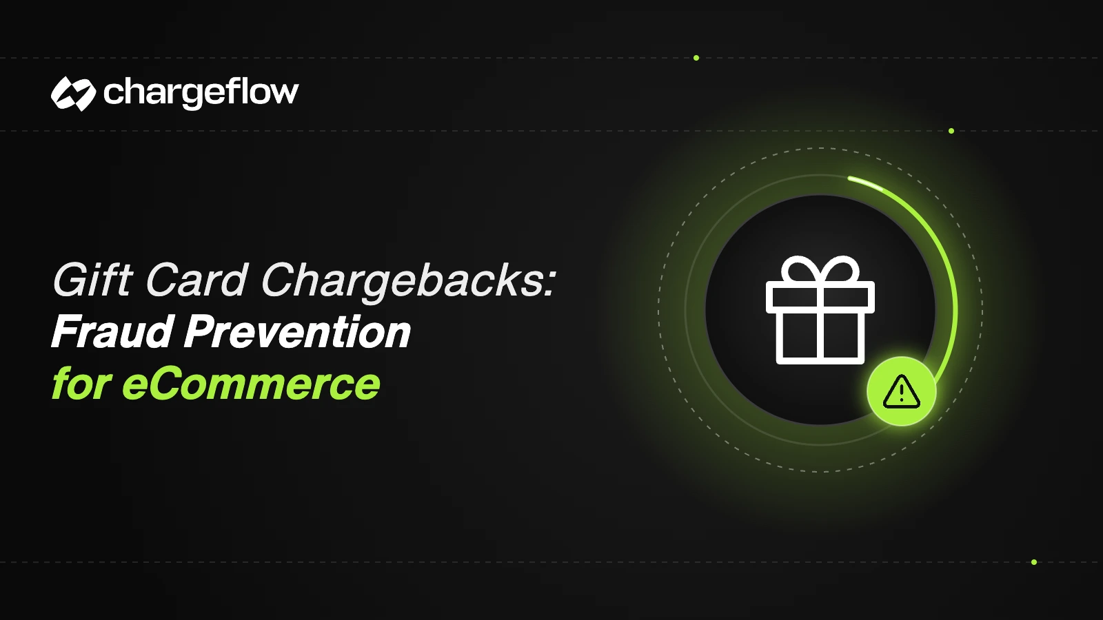 Gift card chargebacks: fraud prevention for eCommerce, gift box icon