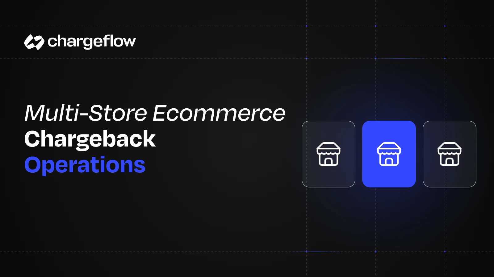 Multi-Store Ecommerce Chargebacks: IDs, Owners and Reporting