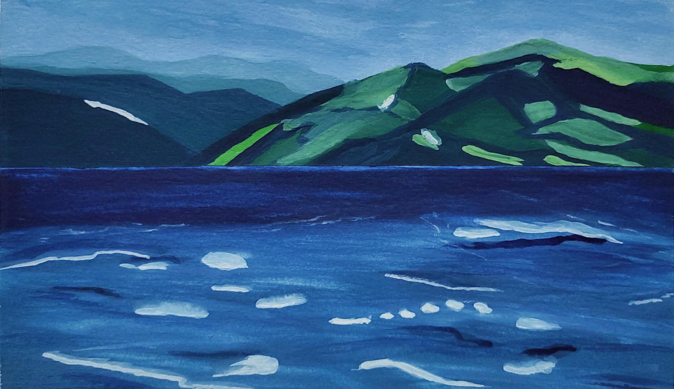 painting done by isha