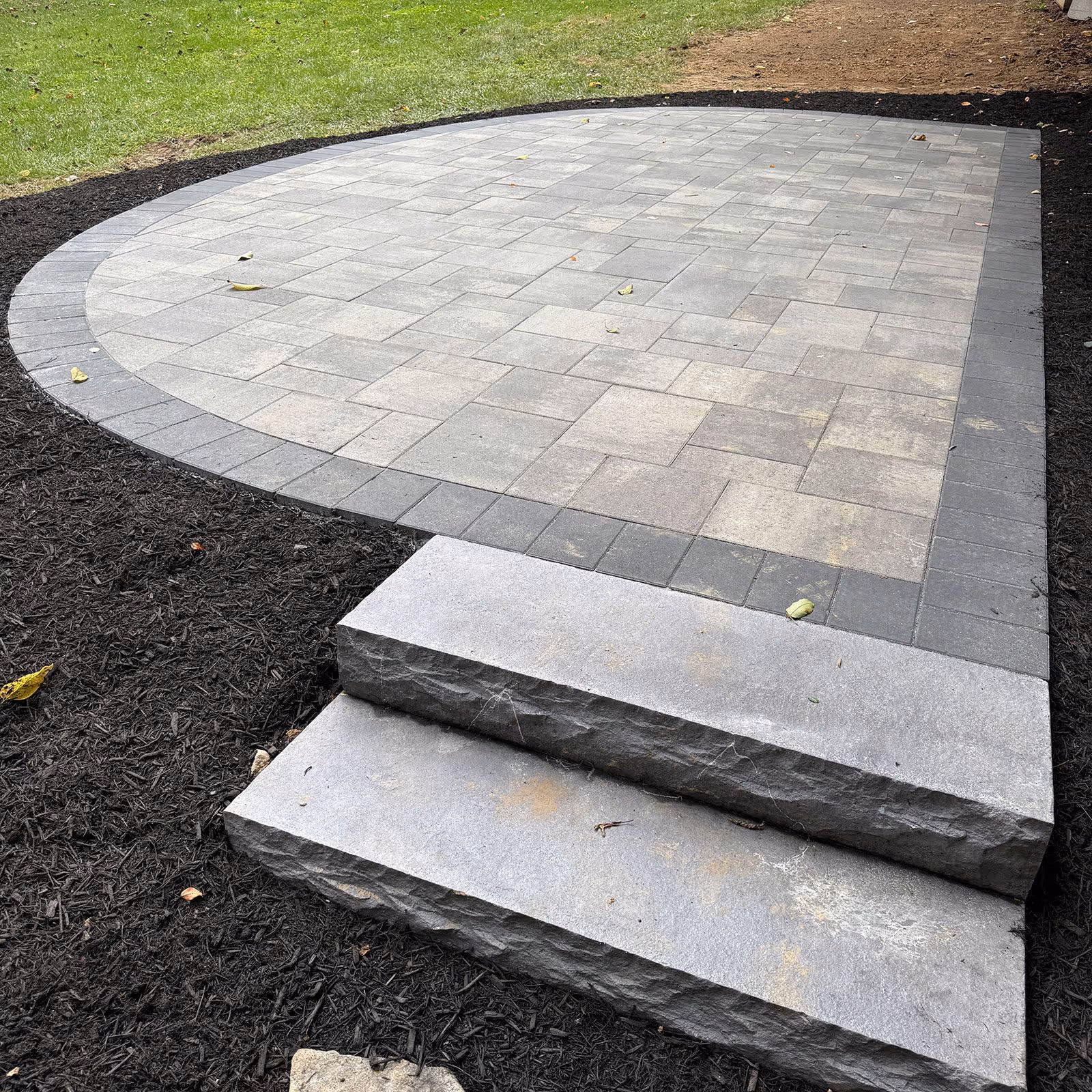 New paver patio for patio installer near me in Arundel County by Larsen’s Lawn & Landscape