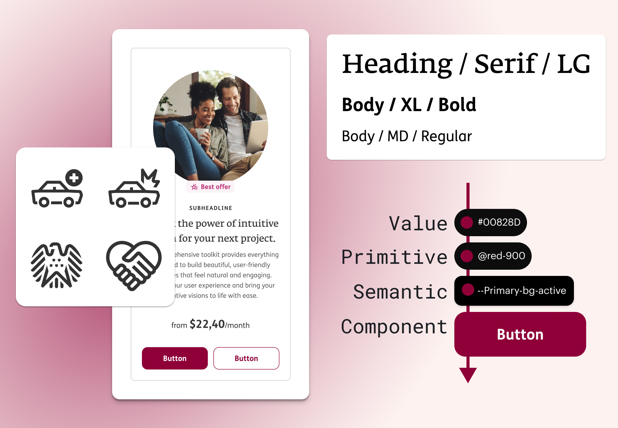 A design system built for AI agents and designers