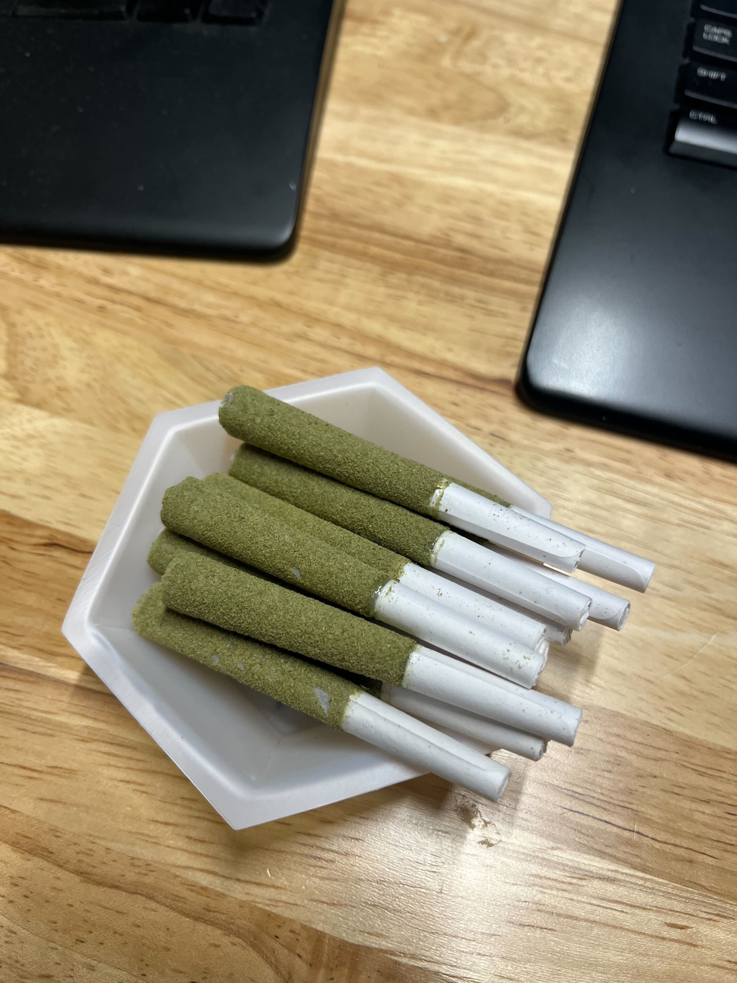 curing tray kief-coating