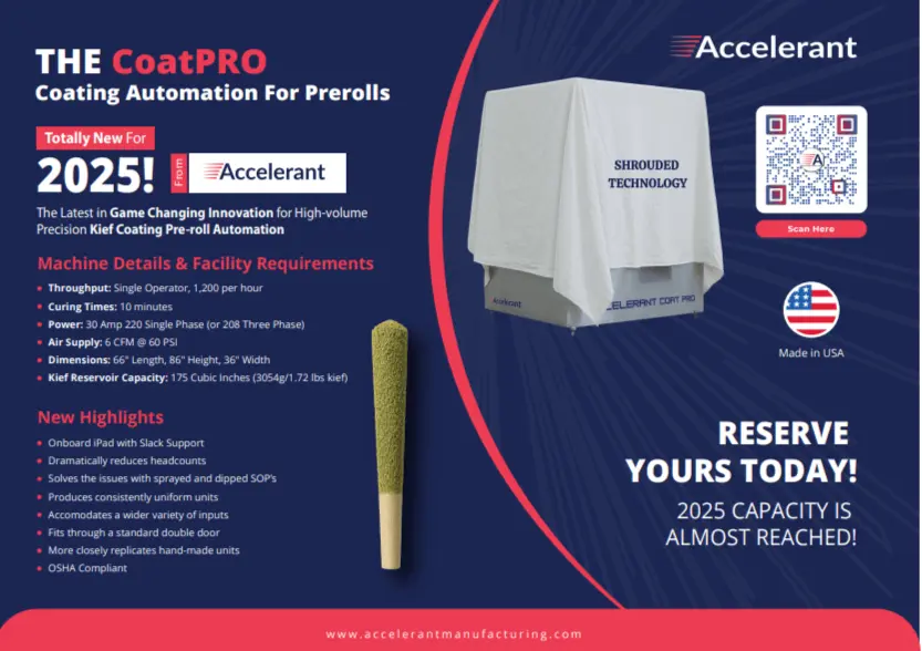 Kief-coating machine