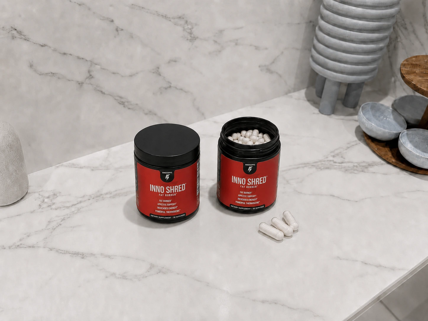 Biome Secret Superfood shake being mixed