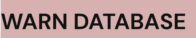 WARN database logo
