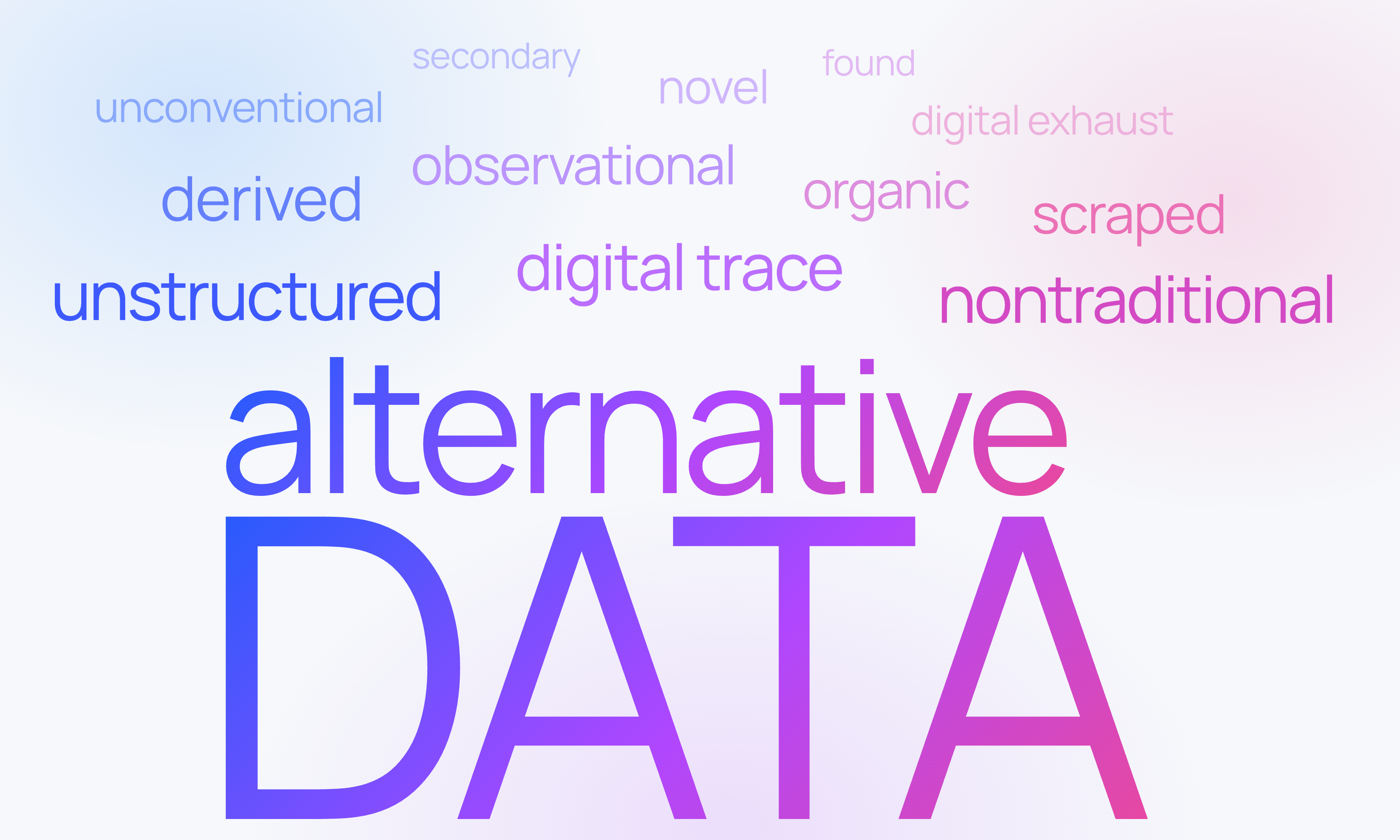 The Power of Alternative Data for Academic Research