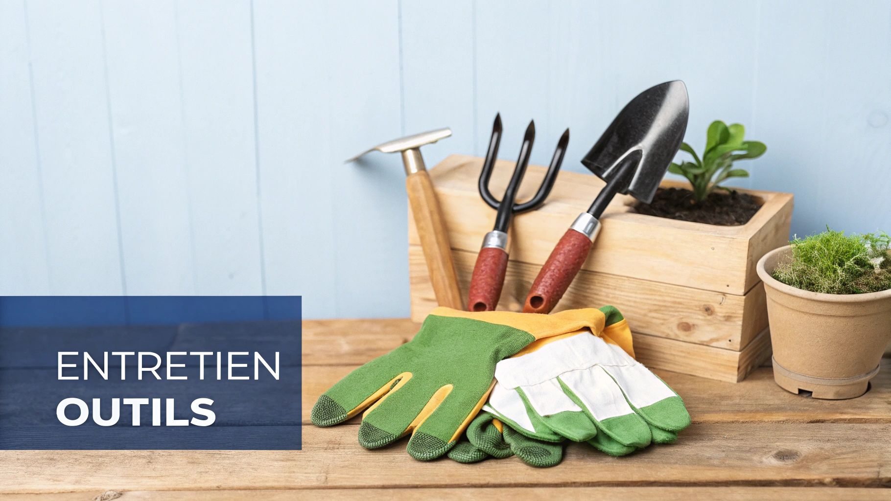 Vérification et entretien des équipements de jardin