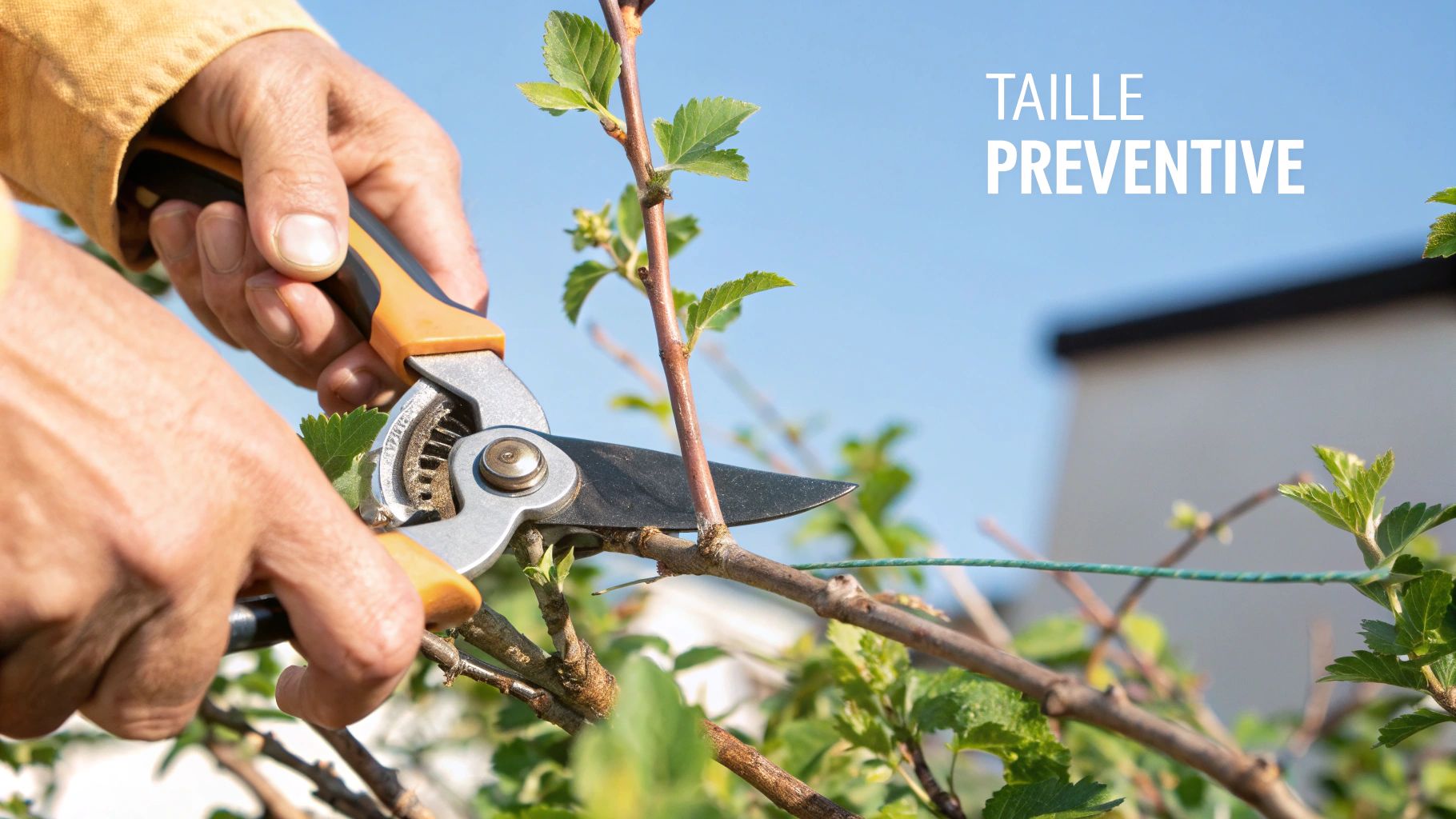 Taille préventive et suppression des gourmands