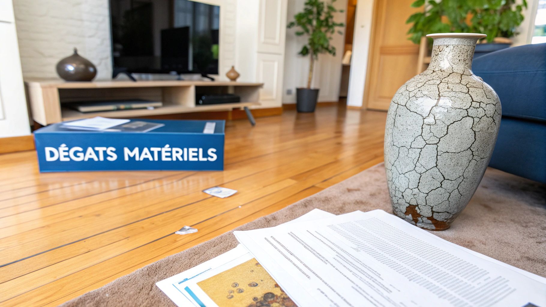 Gérer les dégâts matériels : procédure et assurances en location