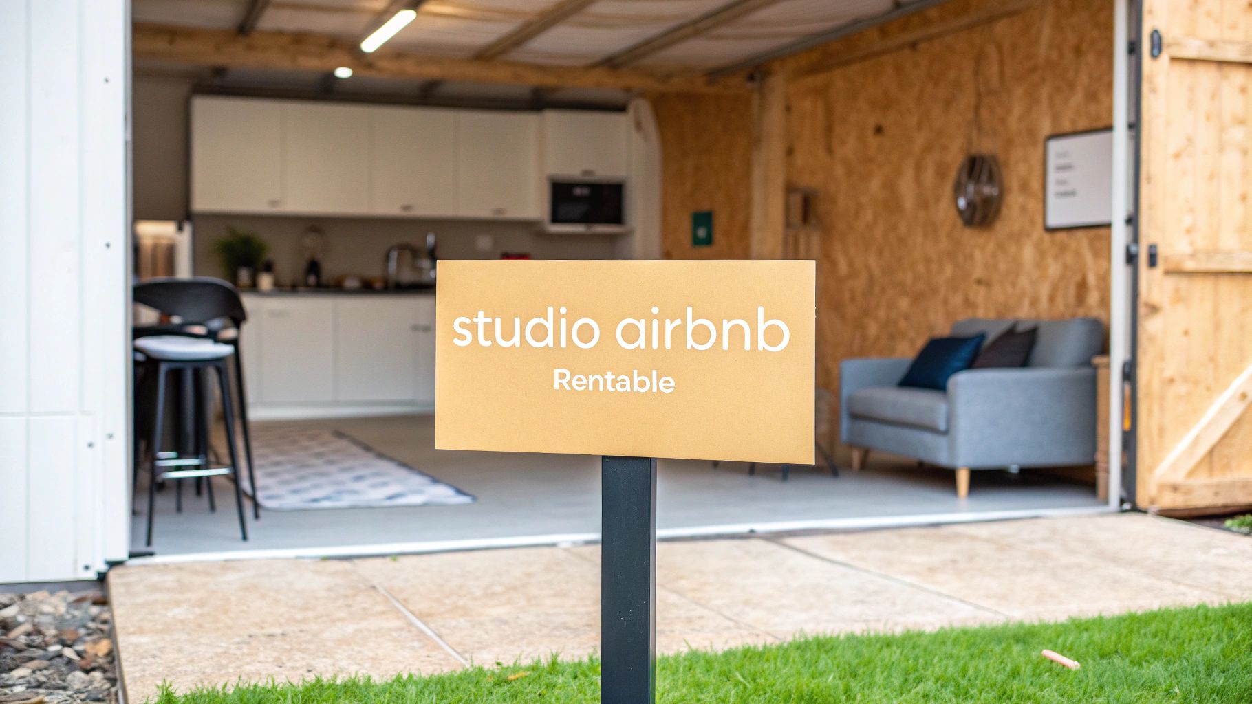 Transformer un garage en studio Airbnb rentable : le guide complet