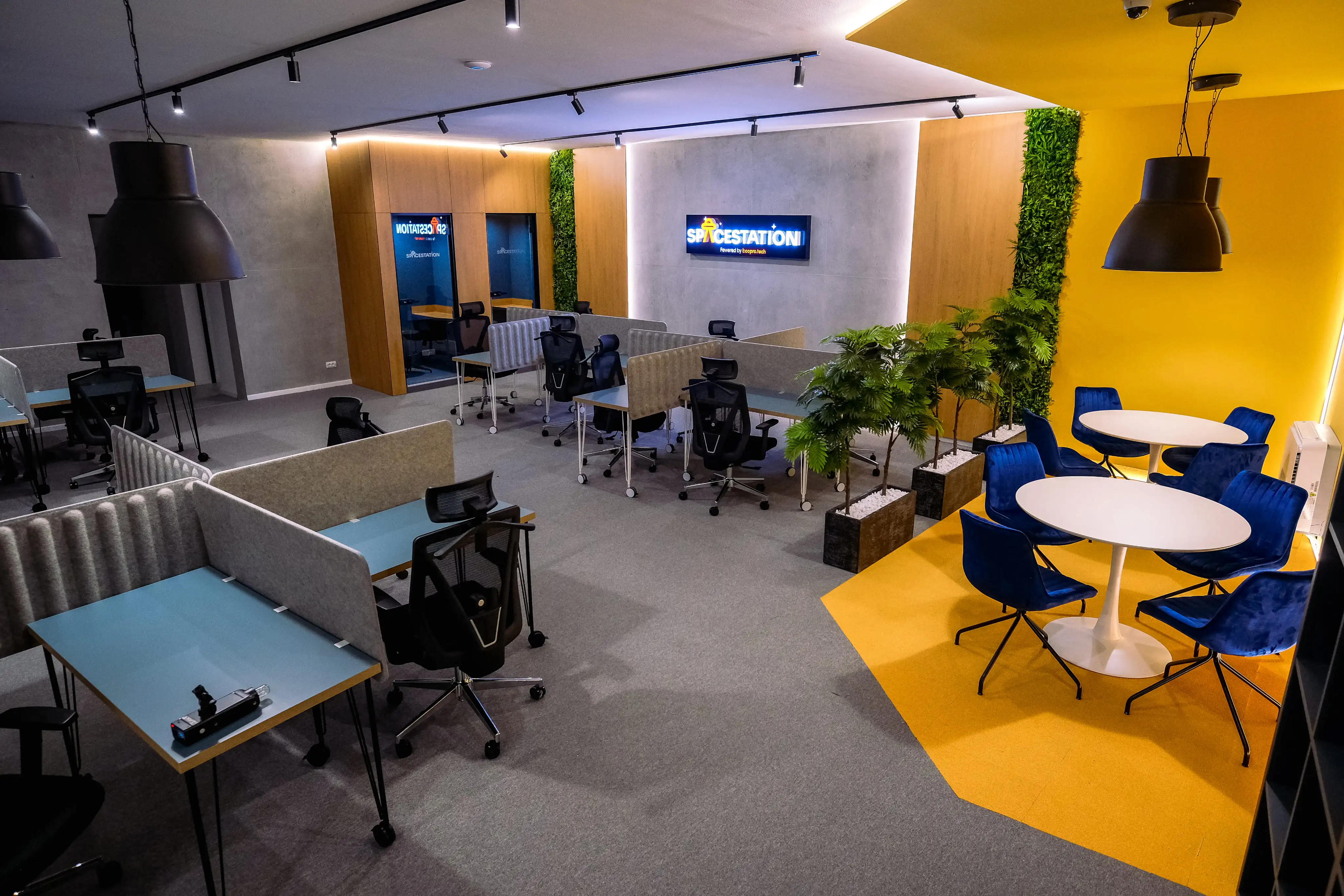 Modern coworking space in Niš at Space Station