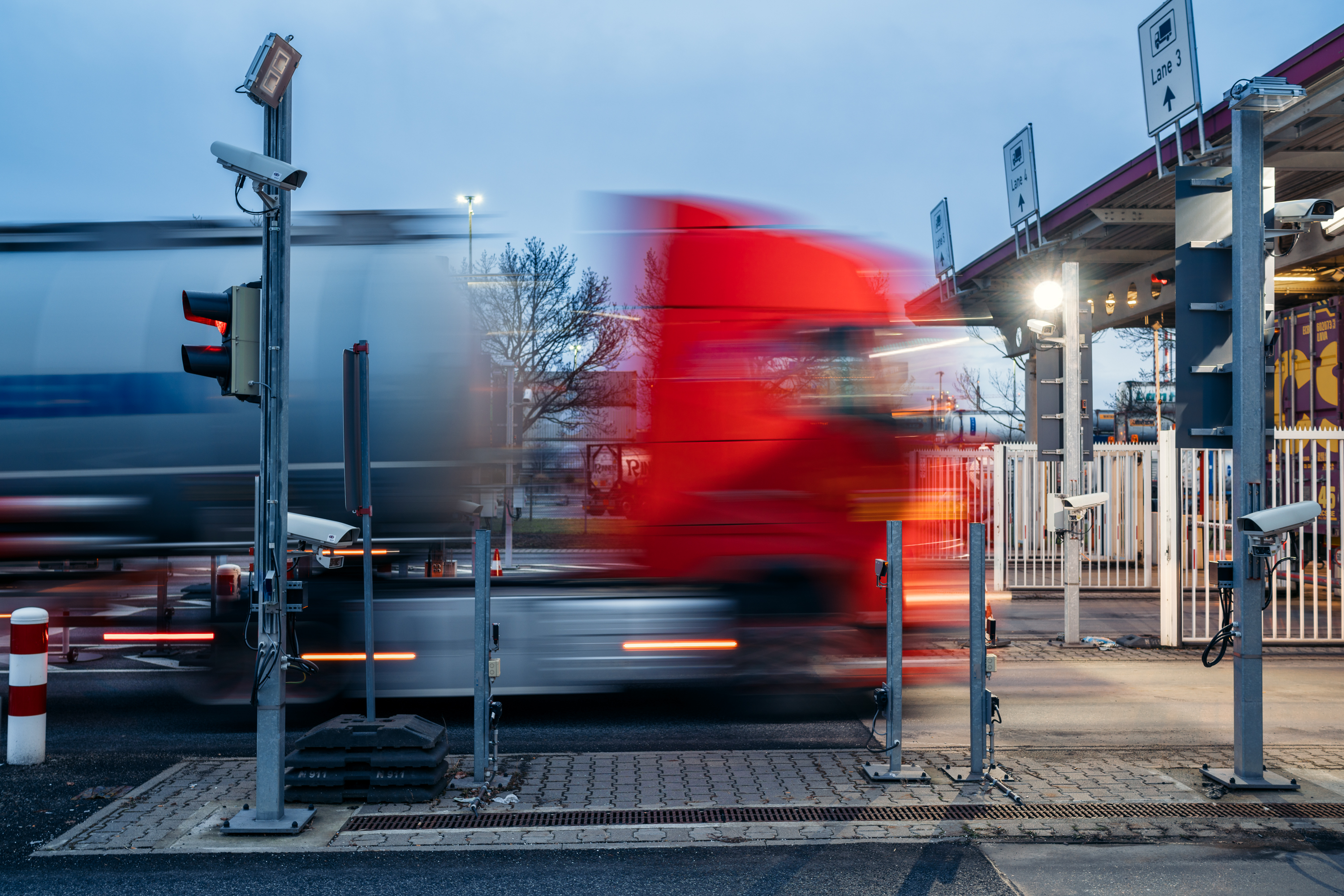 Chemical plant logistics with flow