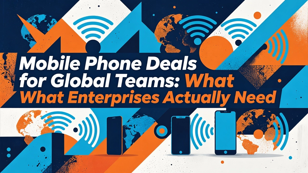Professional header image for comparison analysis: Mobile Phone Deals for Global Teams: What Enterprises Act...