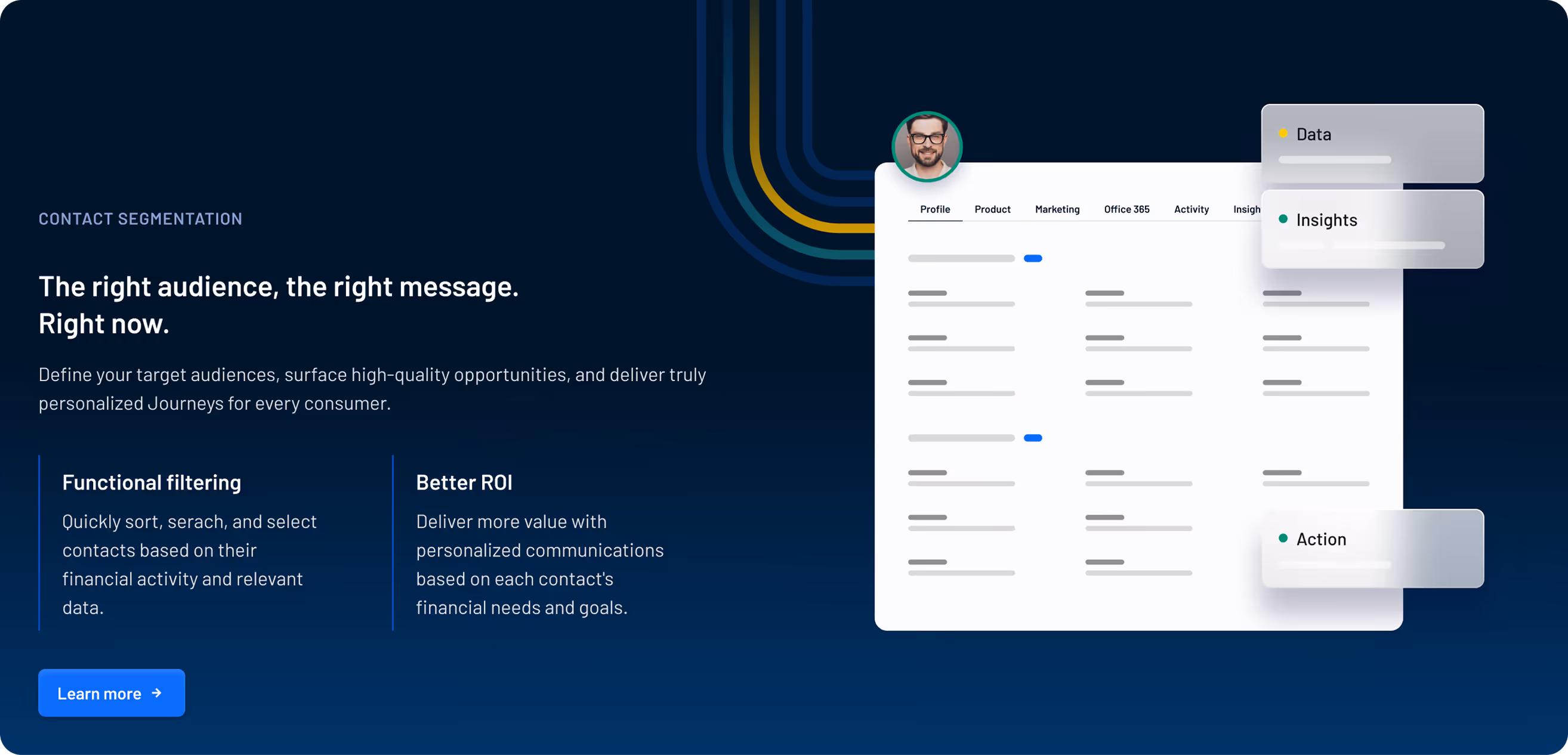 User interface showing a virtual coaching session with a smiling woman wearing glasses, alongside tabs labeled Therapy, Psychiatry, Coaching, and Depression.