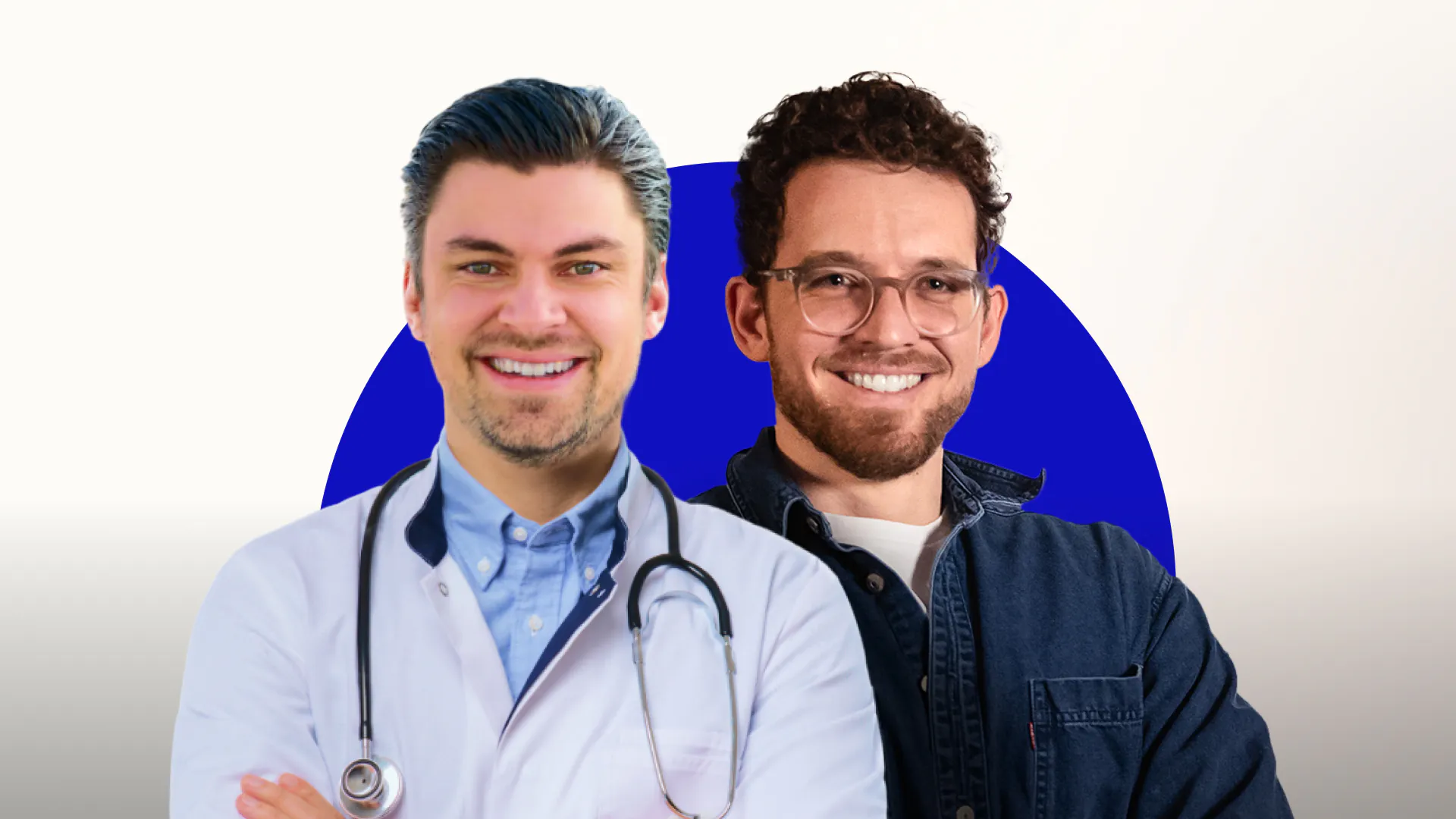Zwei Experten (Arzt und Unternehmer) im Podcast über digitale Patientenkommunikation in Zahnarztpraxen