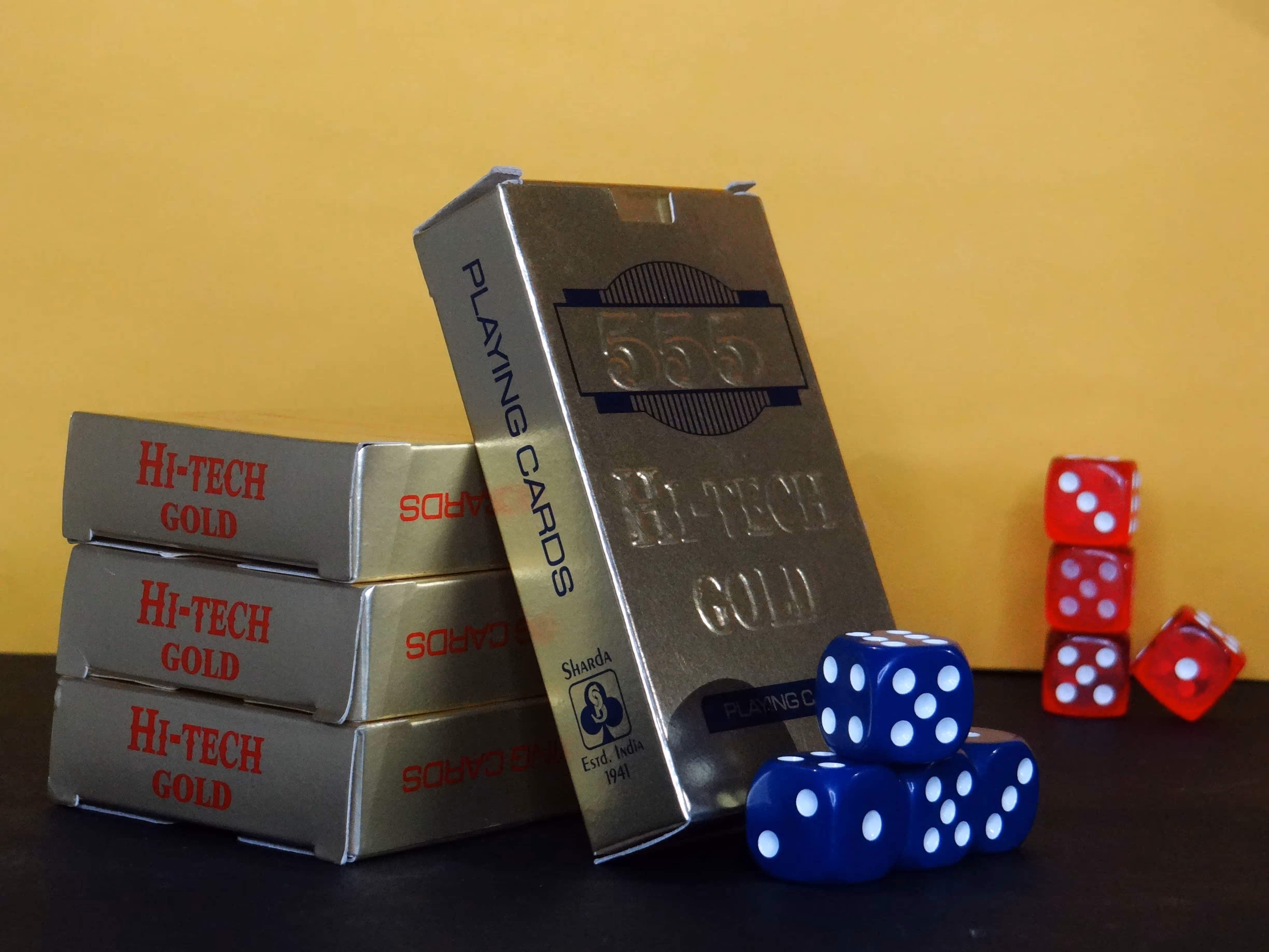 Close-up of gold detailing on Hi-Tech Gold tuck box, emphasizing craftsmanship and finish.