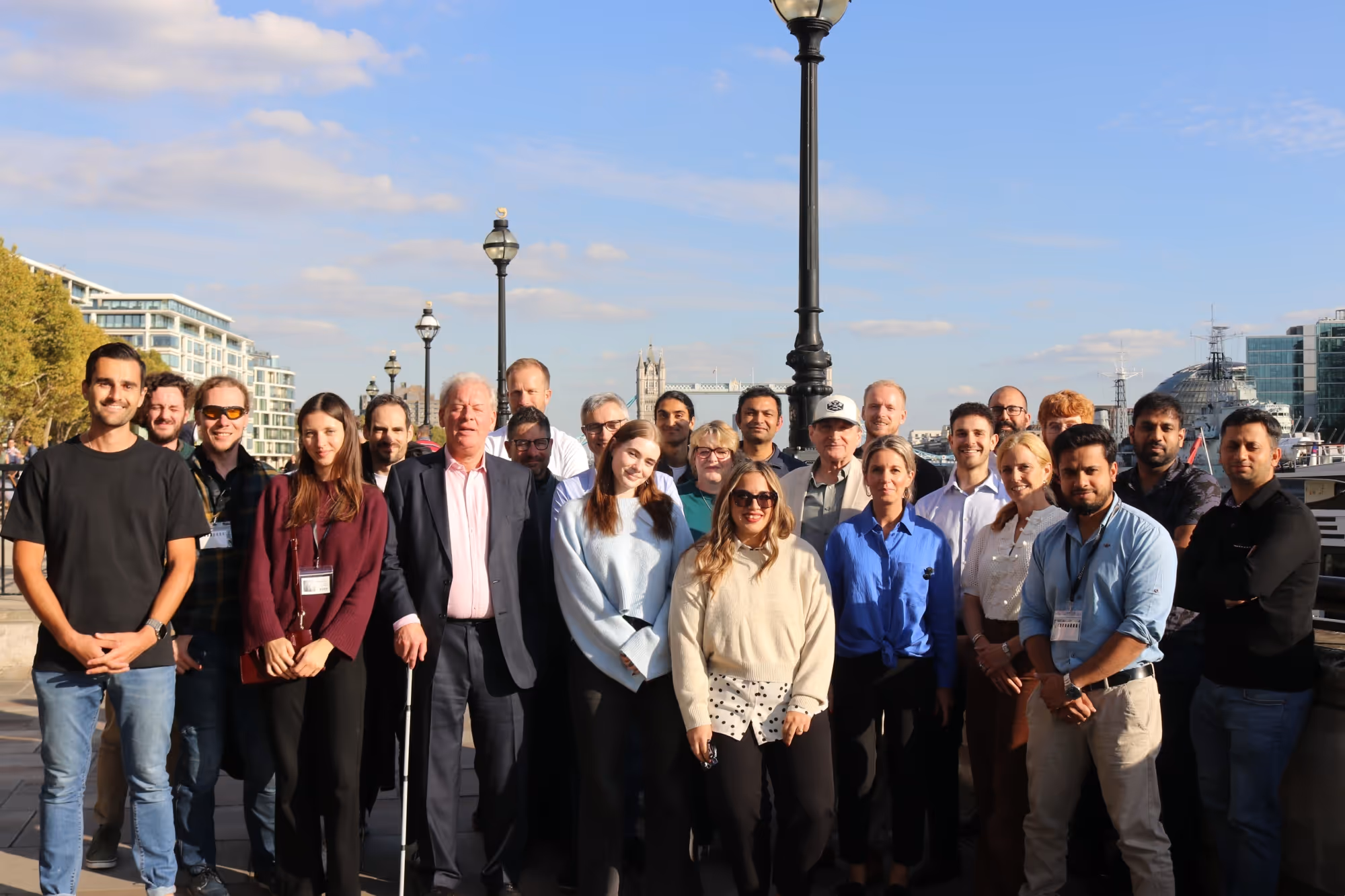 A photo of the Waymap team
