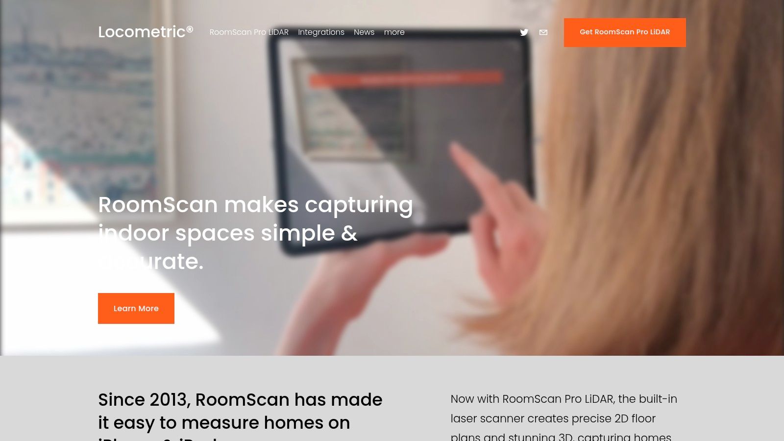 RoomScan LiDAR by Locometric