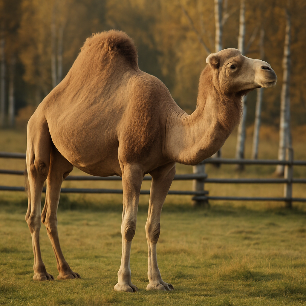 Äldre parkkamel får nytt hem i dansk flock för bättre ålderdom