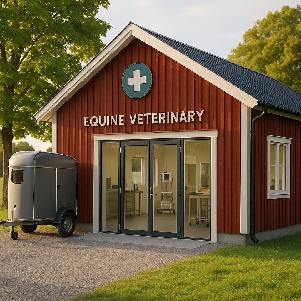 Veterinär och hovslagare startar ny hästklinik med heldygnsservice i Skåne
