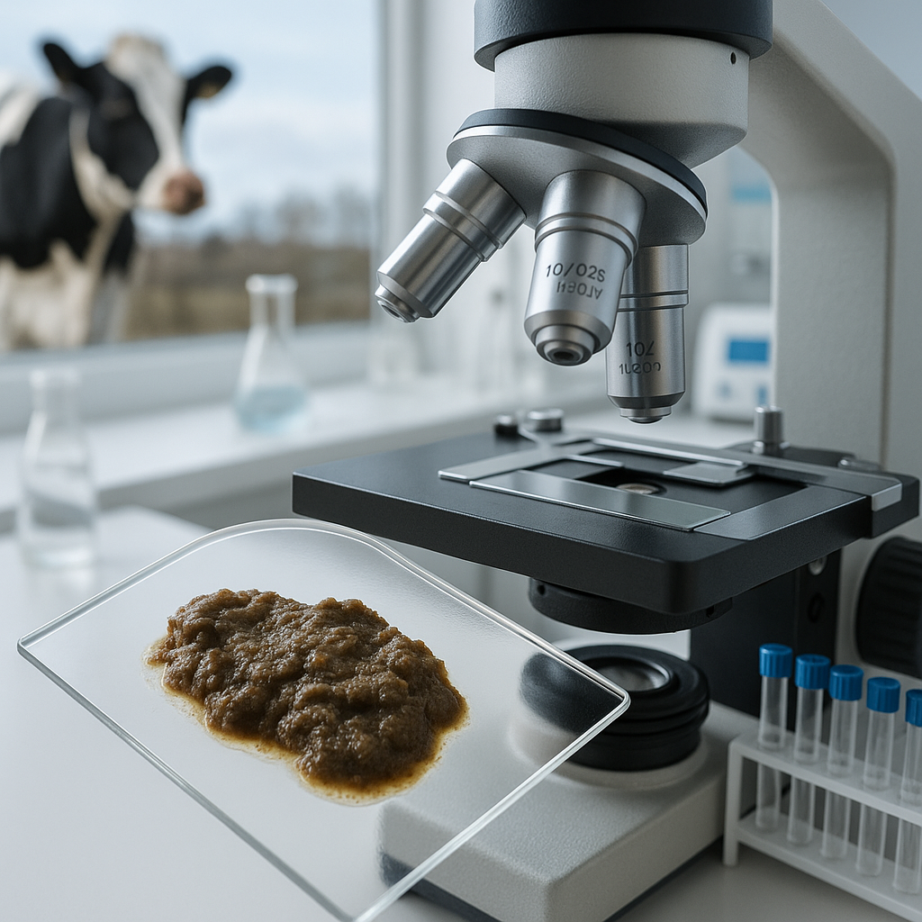 Koccidier vanliga hos friska vuxna mjölkkor men sällan kliniskt relevanta