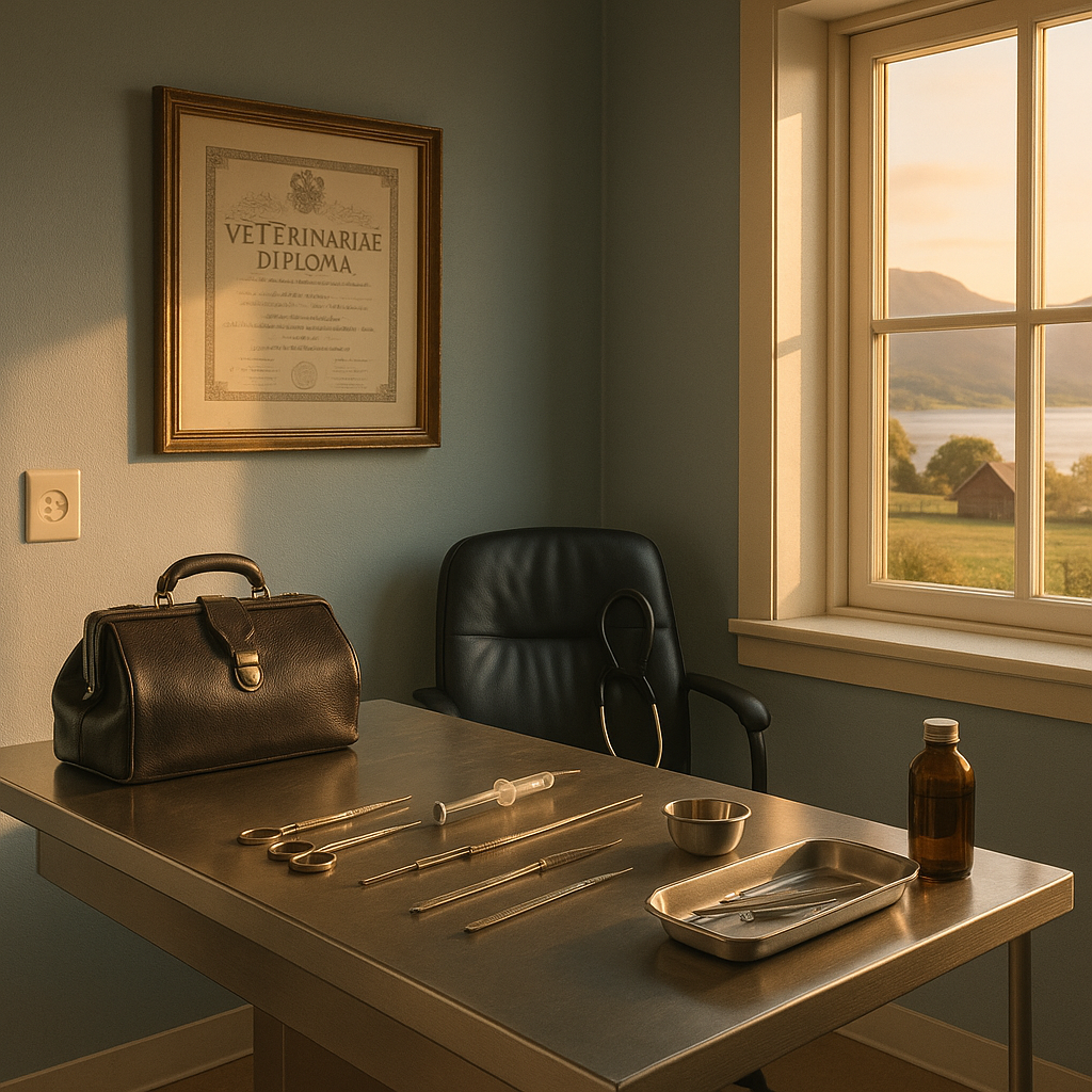 Veteranveterinær Knud Aune hedres for 50 år i dyrehelsetjenesten