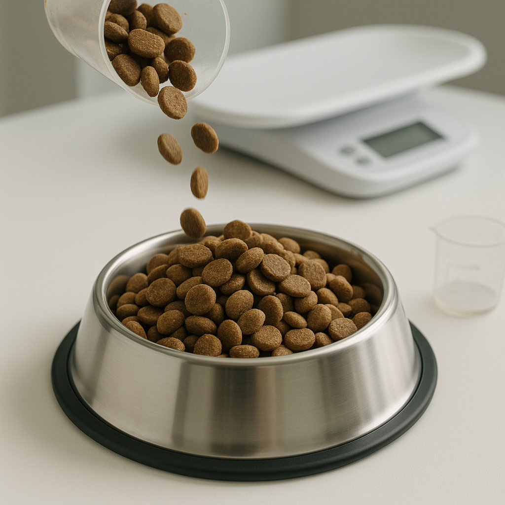 Veterinärer rekommenderar två måltider per dag för optimal hälsa hos vuxna hundar