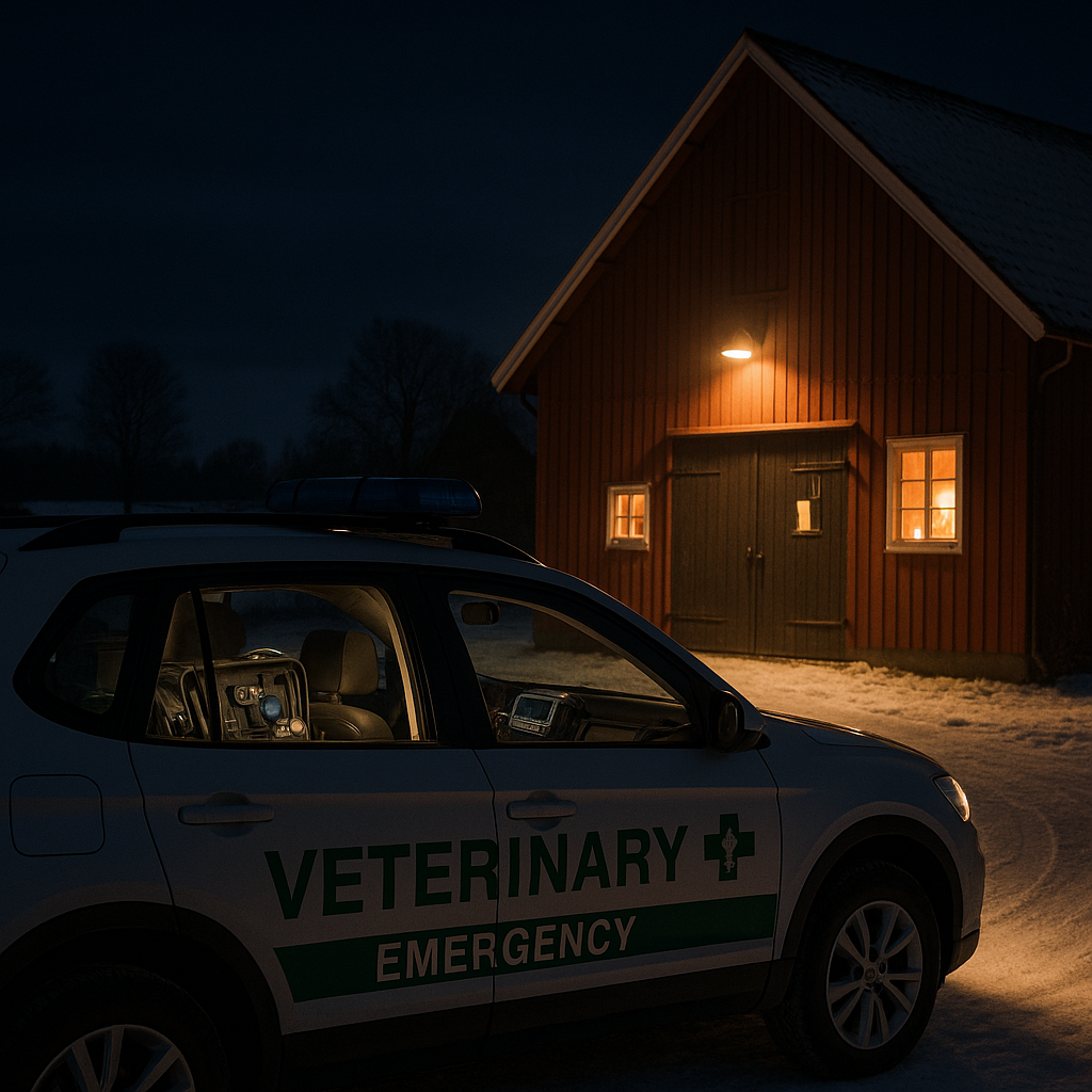 Statlig ersättning ska säkra veterinärjour för lantbrukets djur